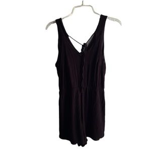 Sienna Sky Black Romper Size Medium